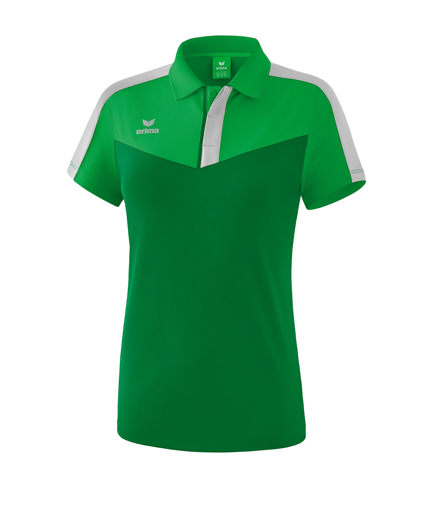Erima Squad Poloshirt Damen Grün Grau
