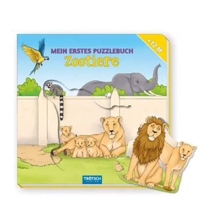 Trötsch Mein erstes Puzzlebuch - Zootiere