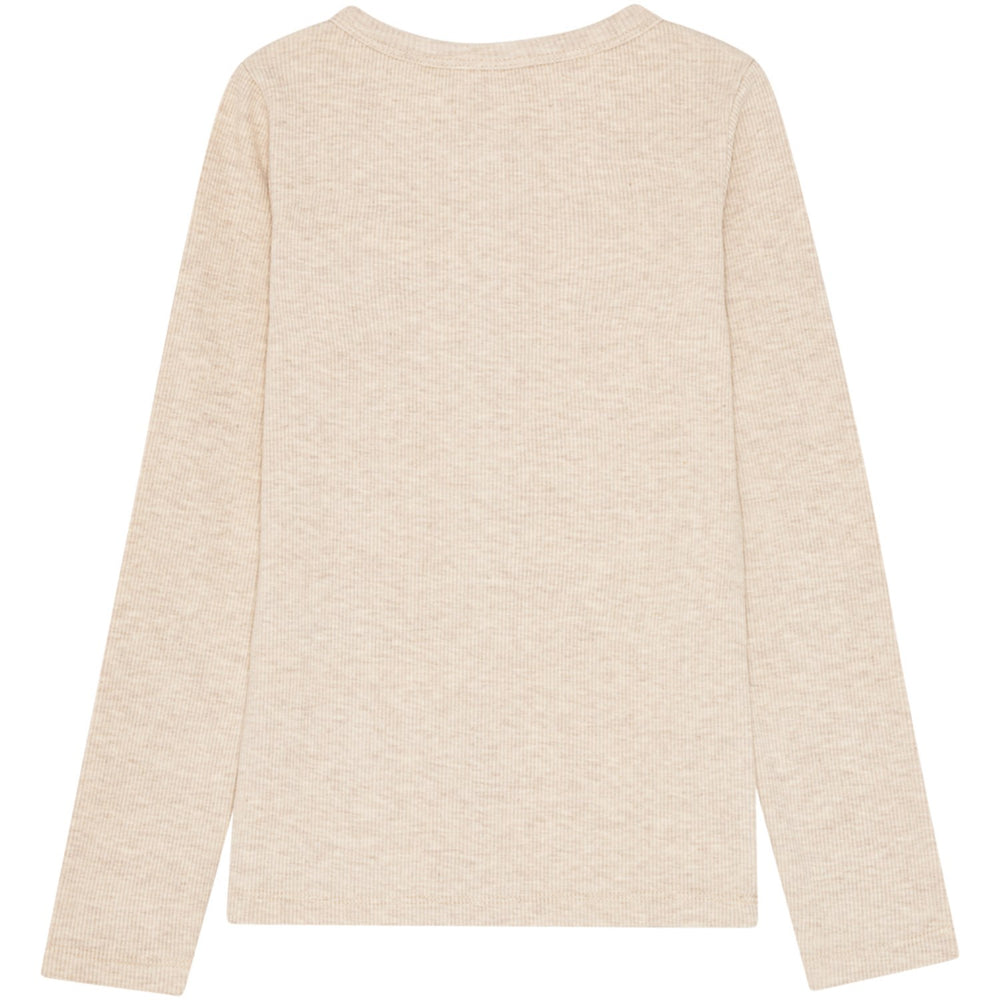 Køb brunobruno nation Antique White Melange Leo Grandad Bluse