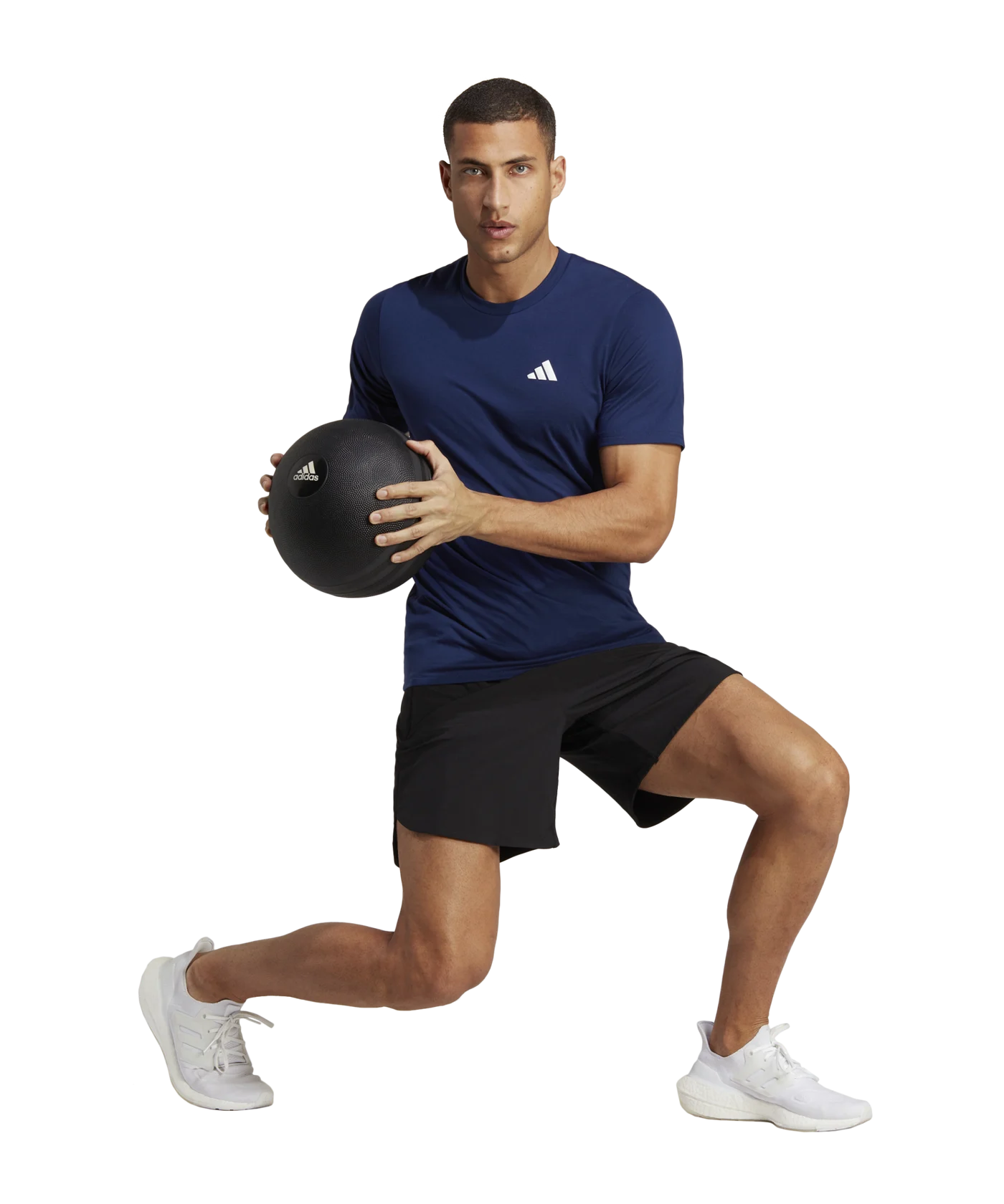 adidas Essentials Feelready T-Shirt Blau