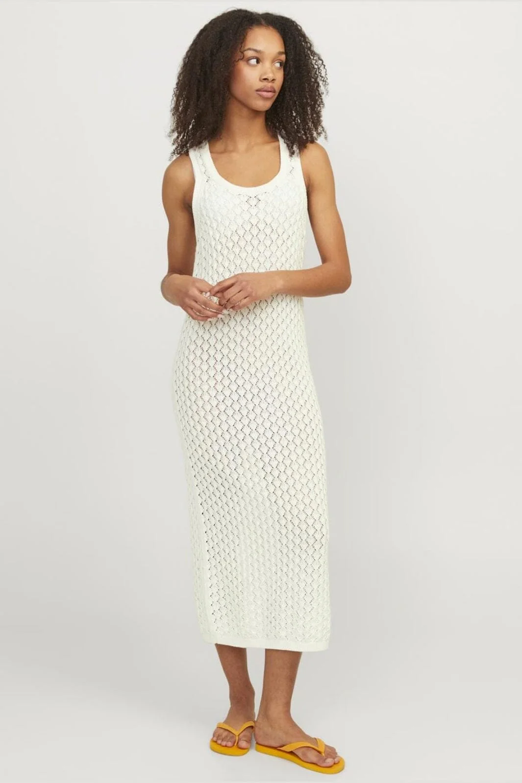 Jjxx Jxzuri Long Dress Knit 4519718 vanilla ice