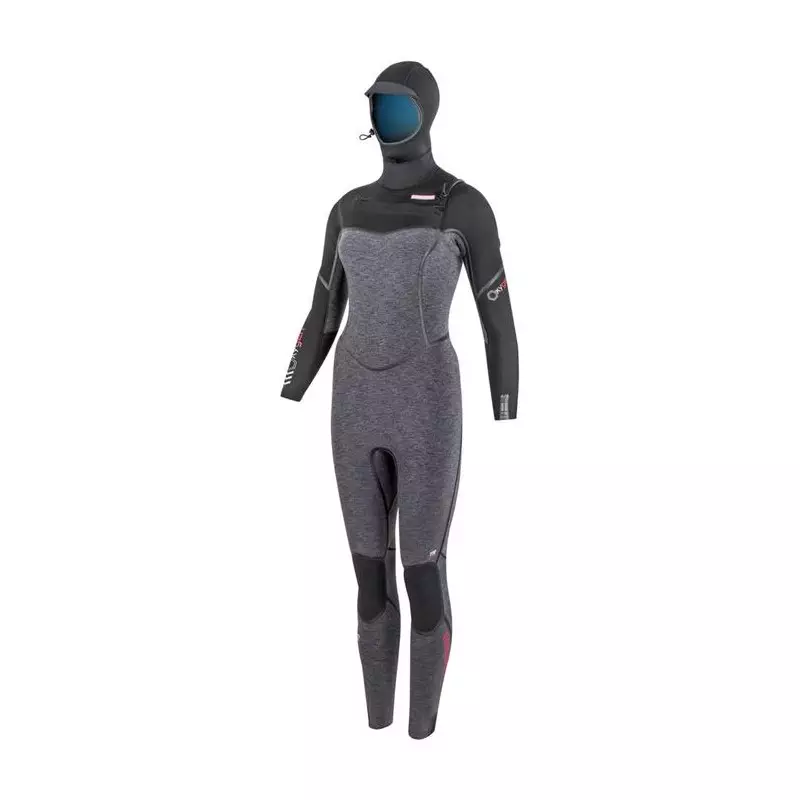 Combinaison intégrale femme PROLIMIT Oxygen Hooded 6/4 Thermal Rebound FTM Black/Wine