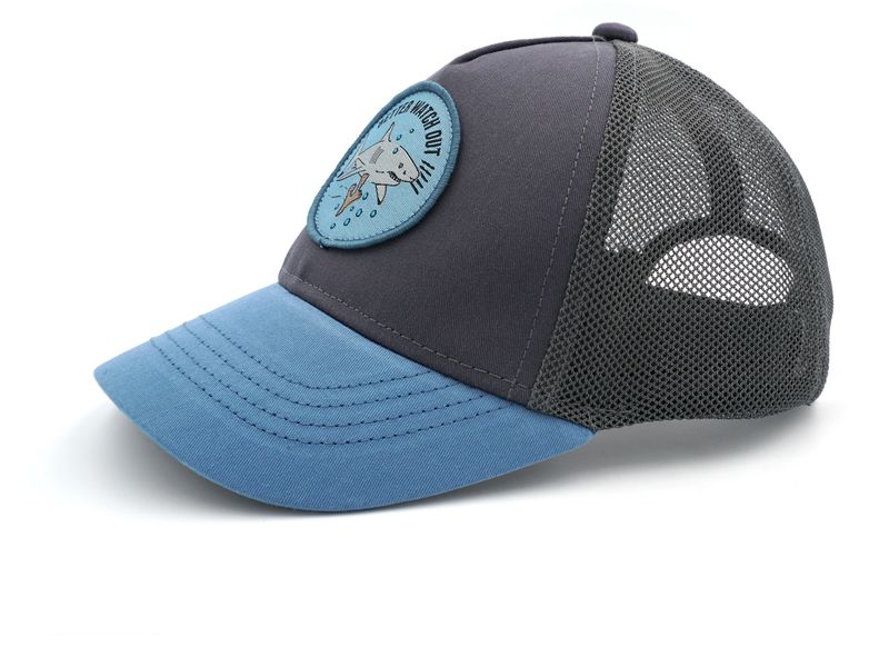 maximo Cap Shark Gr. 47 - 49 cm Schirmmütze für Jungen