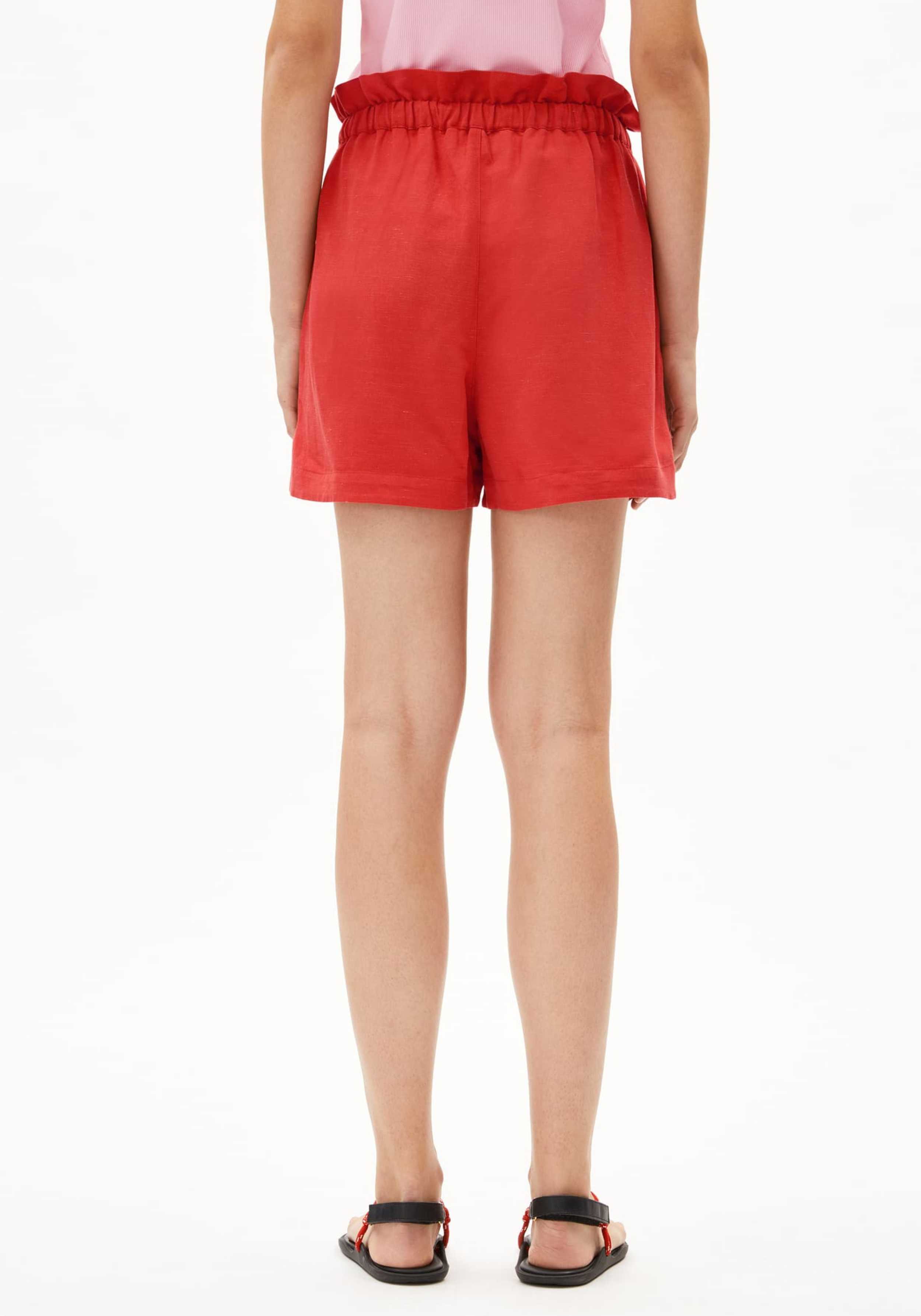 Armedangels Shorts Vaanna Lino Coral Blush
