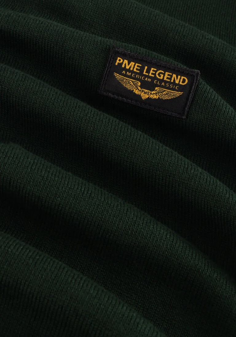 PME LEGEND groene pme legend trui buckley knit