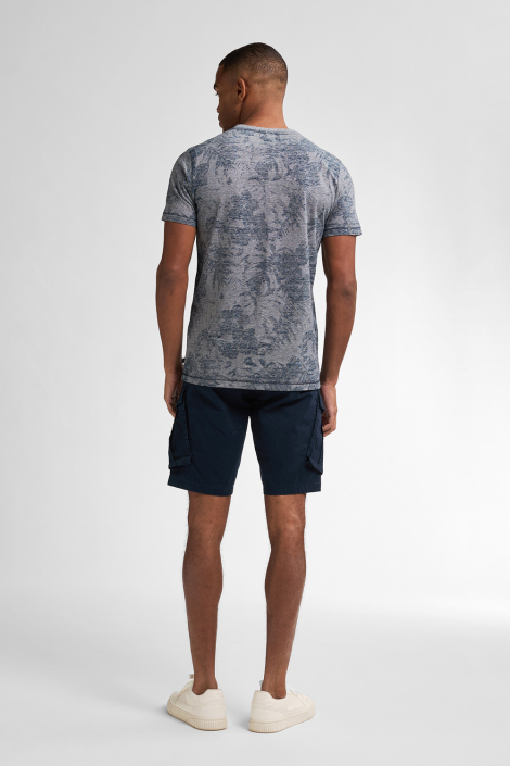 Petrol Industries blauwe heren t-shirt