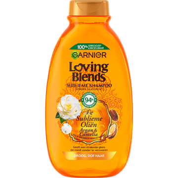 Garnier Loving Blends - Shampoo - Argan & Cameliaolie - 300 ml