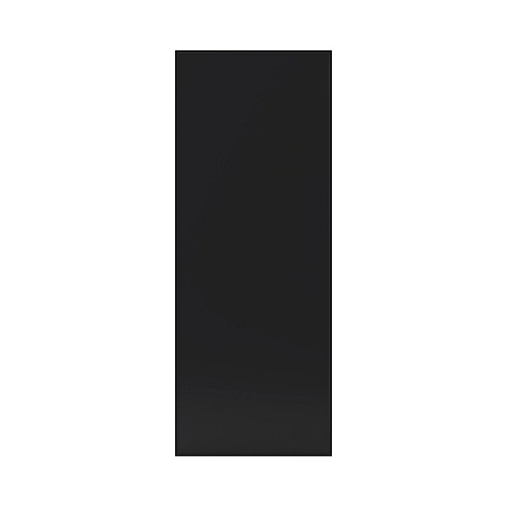 Porte de colonne de cuisine Pasilla noir mat L. 50 cm x H. 130 cm GoodHome