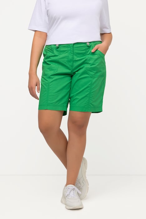Cargo-Bermuda, Komfortbund, 4-Pocket-Schnitt