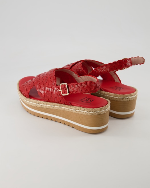 Terry Sandale Sandalen in Rot