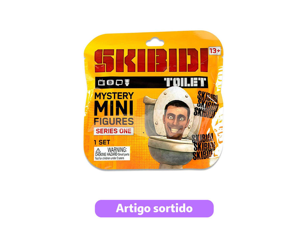 MINI FIGURAS SKIBIDI TOILET MODELOS SORTIDOS