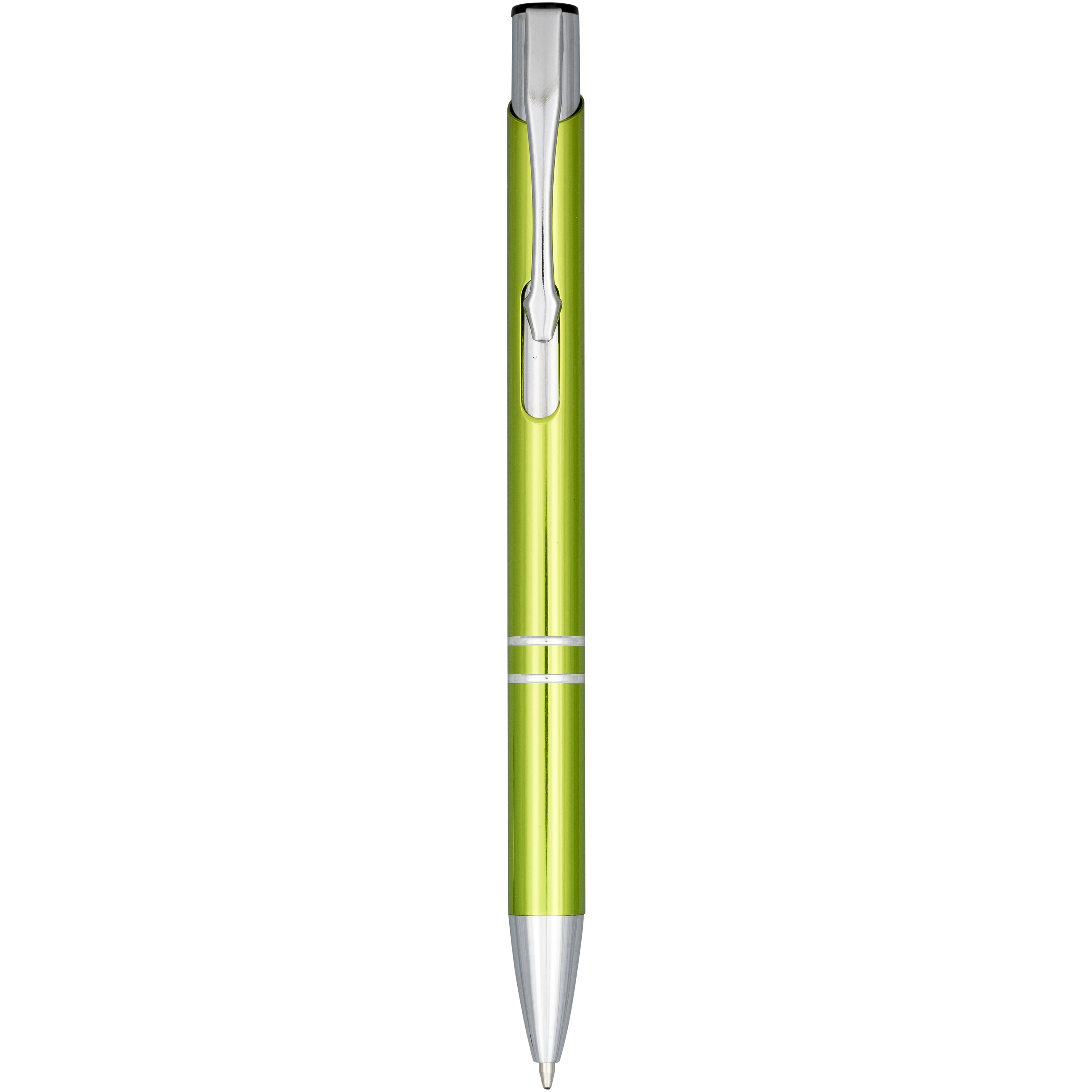 EgotierPro 107583 - Stylo bille rétractable en aluminium anodisé Moneta