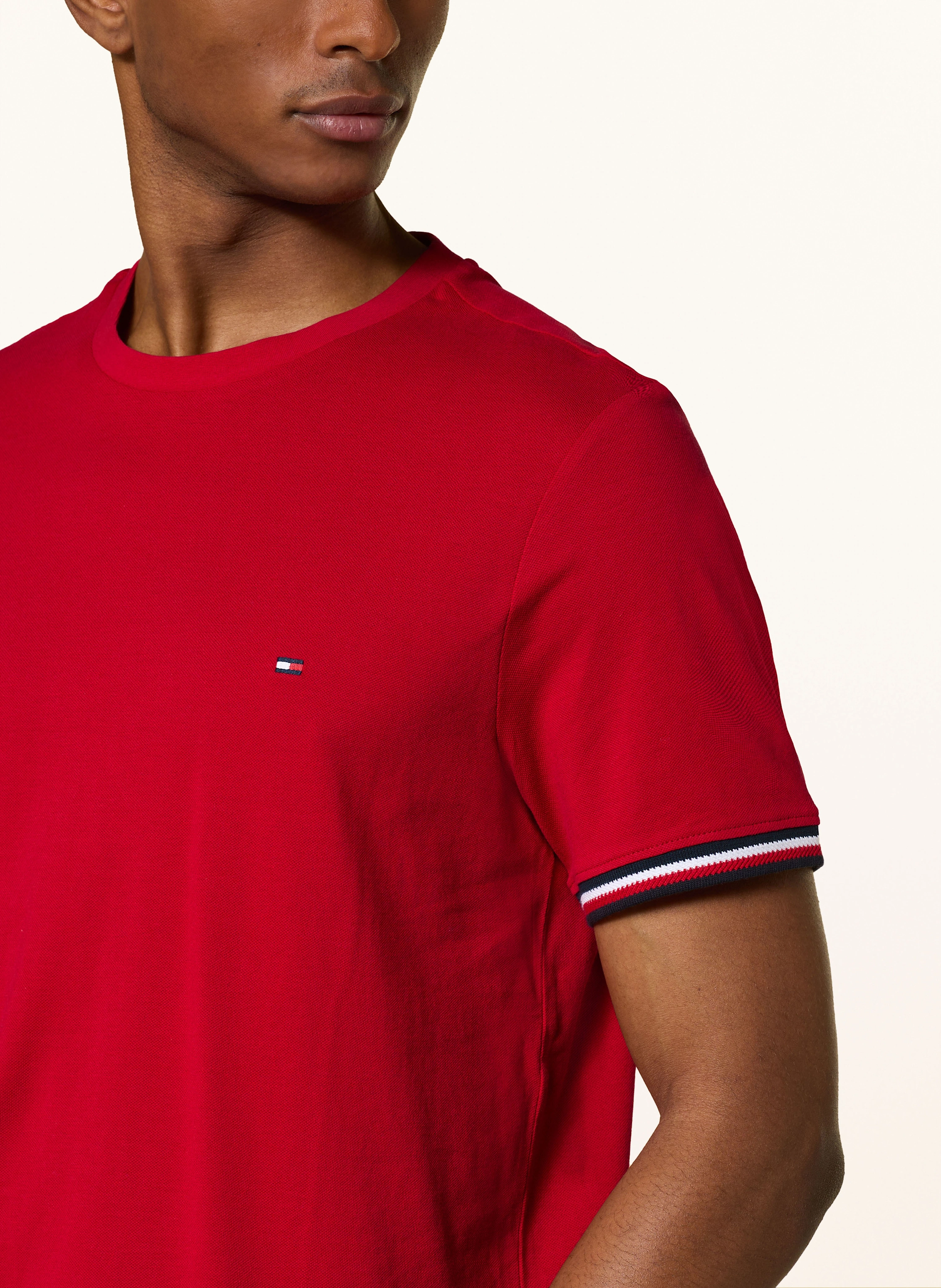 TOMMY HILFIGER T-Shirt aus Piqué