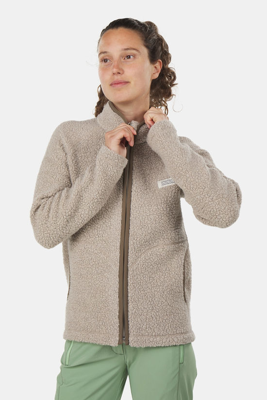 Buitenmens Buitenmens Teddy Wool Jas Dames