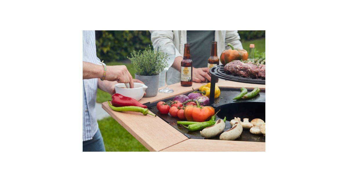 BarbecookBijzettafels voor Nestor  (Houtkleur, FSC)
