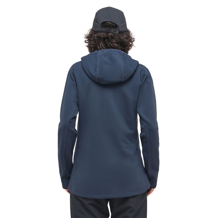 Haglöfs Rosson Mid Hood Women Tarn Blue
