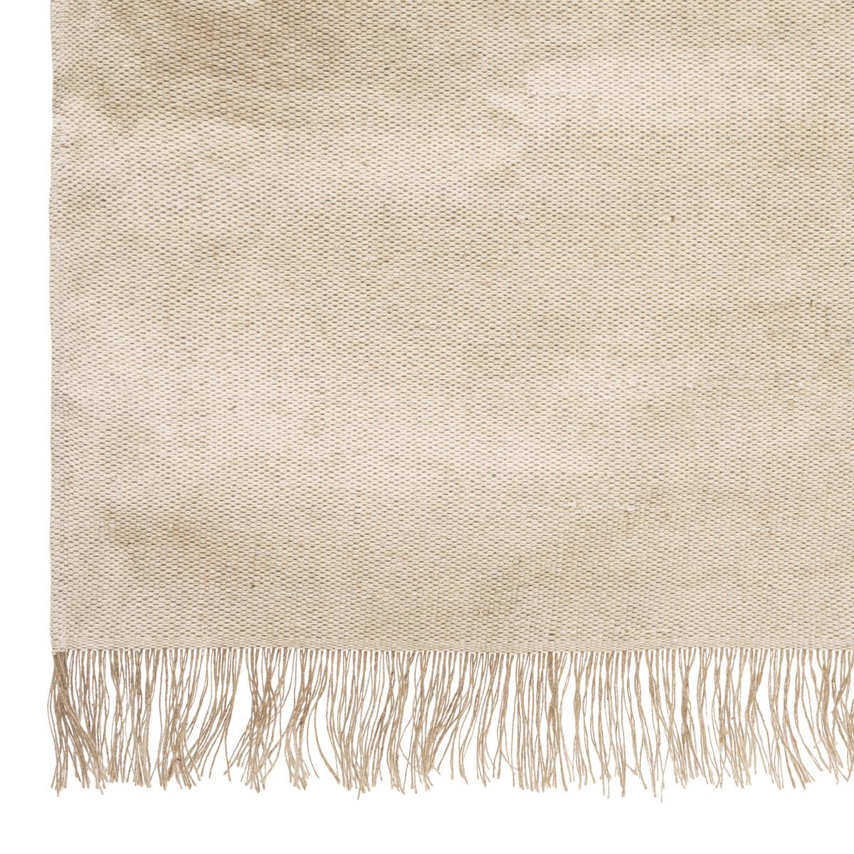 TAPIS COTON JUTE BOTA IVOIRE 120X170CM