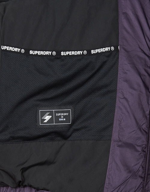 Superdry - SPORTS PUFFER BOMBER JACKET - Violet