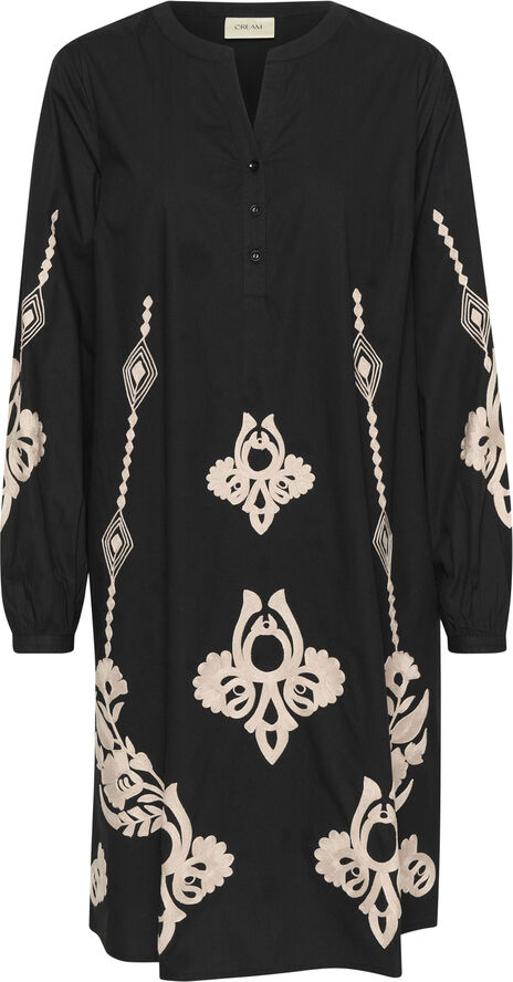 Cream CRIpilo Dress Oriental black offwhite
