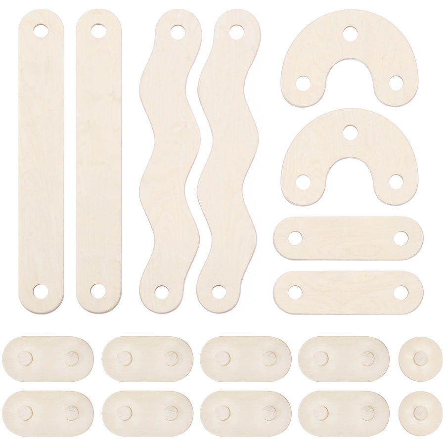 Fitwood POLKU Balancierbalken L - Birke