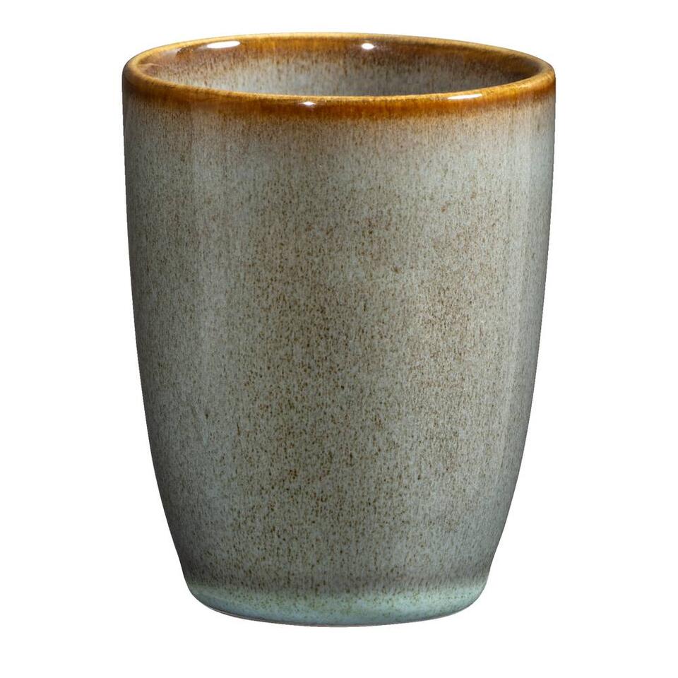 Mok Emma - groen - stoneware - 180 ml