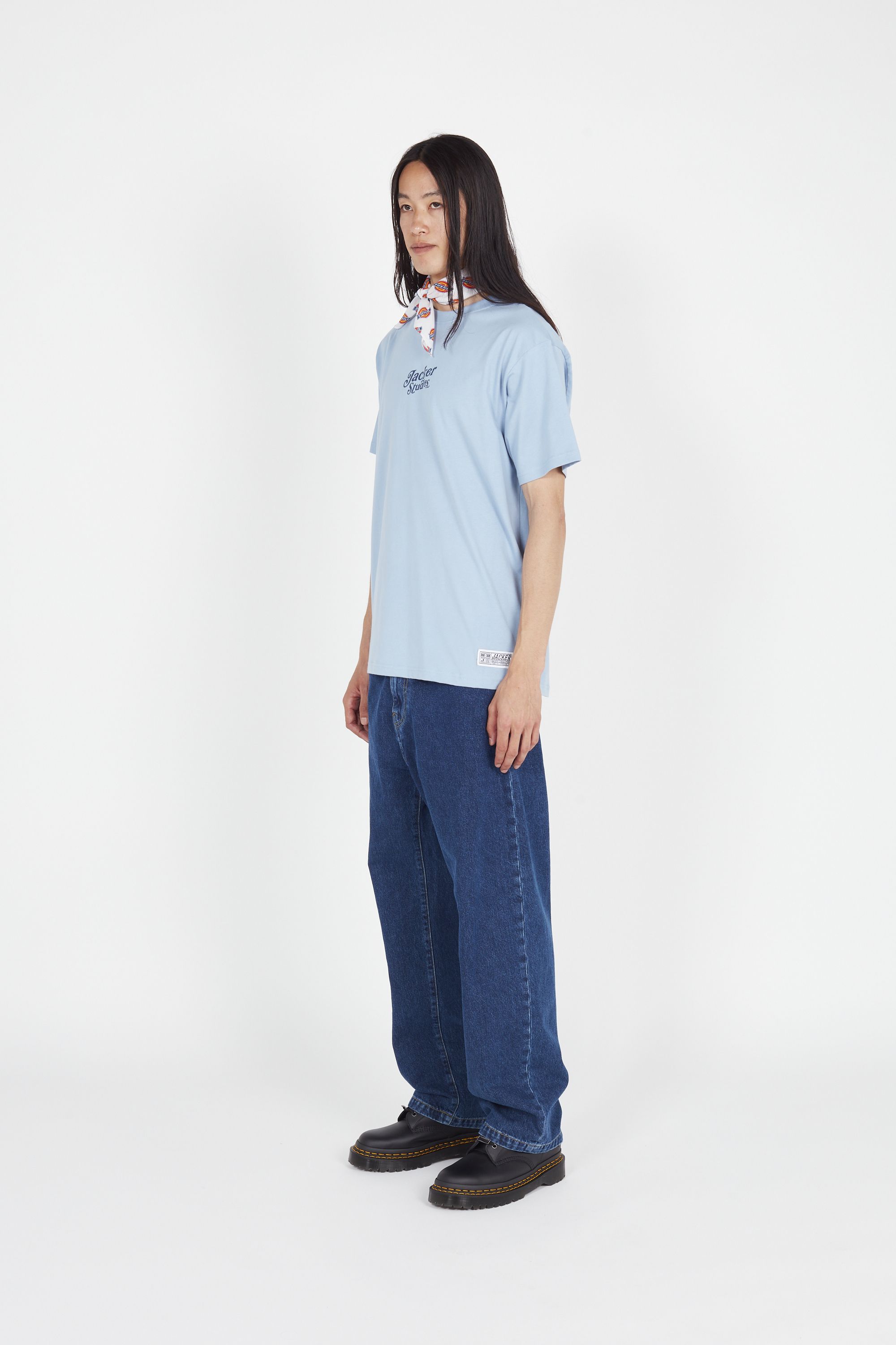 JACKER T-shirt Call Me Later Bleu