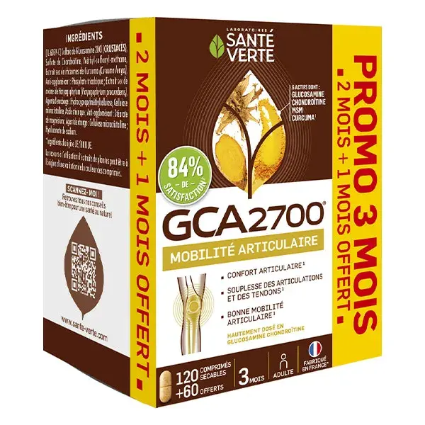 Santé Verte GCA 2700 180 comprimidos