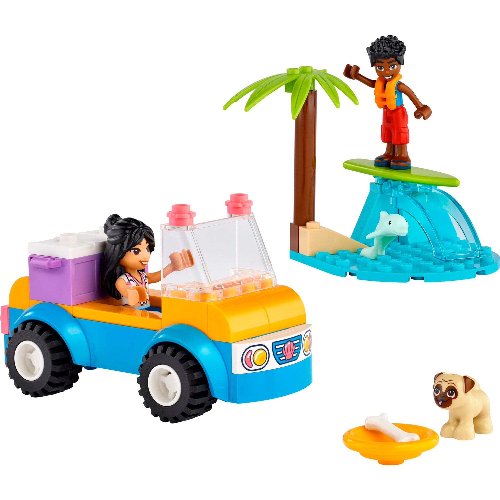 LEGO Konstruktionsspielzeug Friends Strandbuggy-Spaß