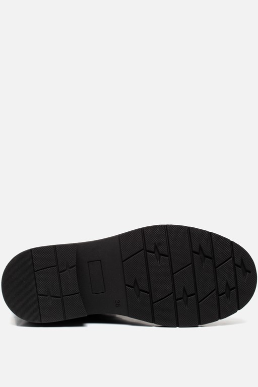 Ann Rocks Biker boots zwart Leer