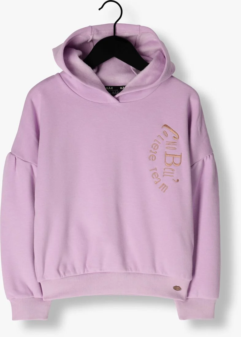 NOBELL paarse nobell sweater king soft girls hooded sweater