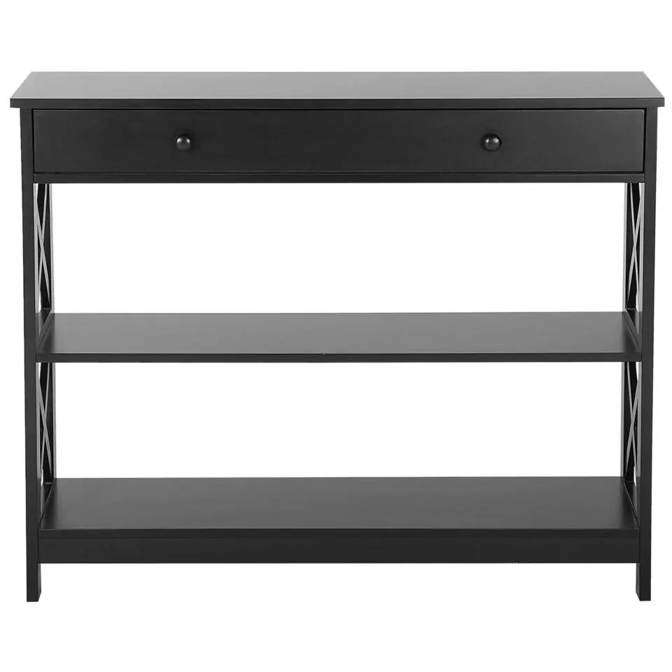 MONTGOMERY - Consoletafel - Zwart - MDF