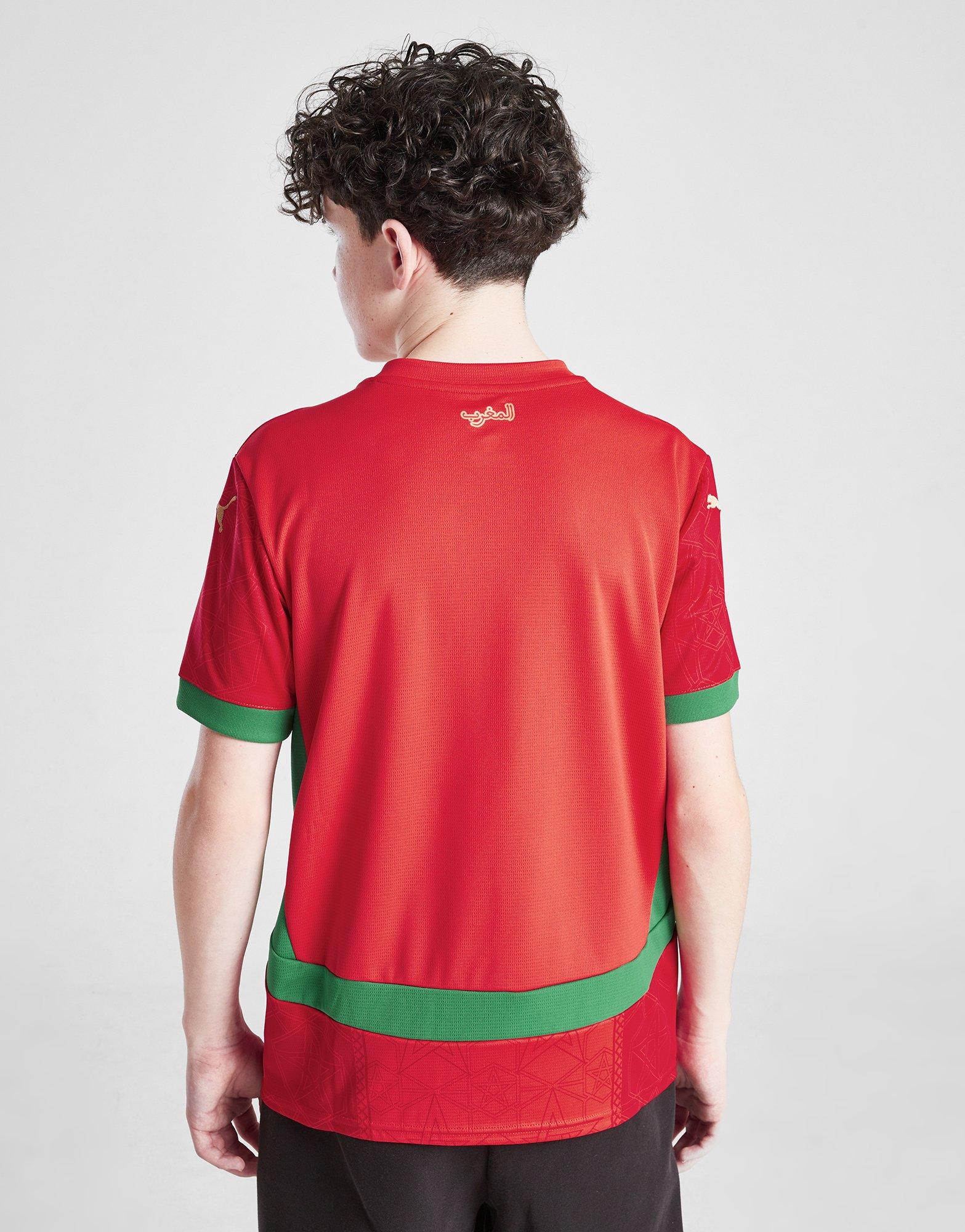 PUMA Maillot Domicile Maroc 2025 Junior