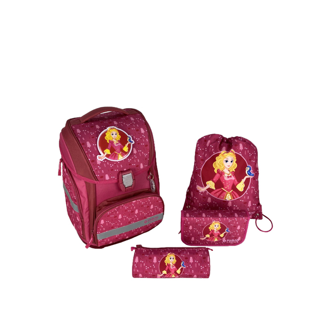 Fabag - Schulranzenset - Prinzessin und Katze