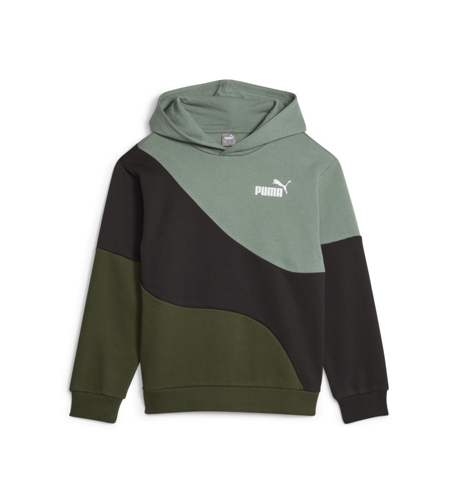 Moletom Puma Power Cat, verde claro