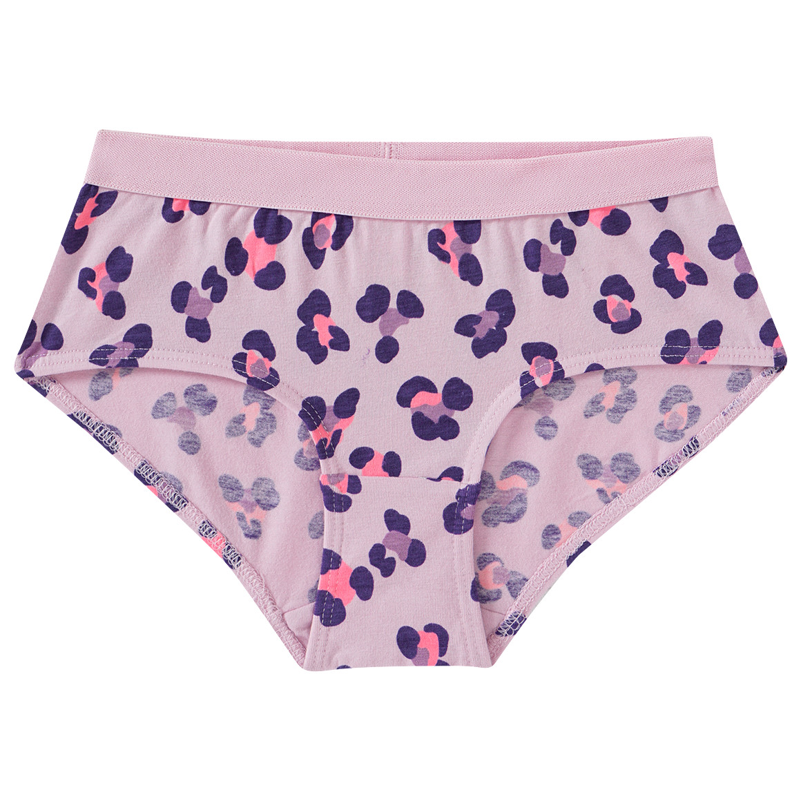Yigga 3 Mädchen Pantys mit Elastikbund lila / flieder / grün