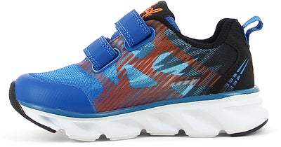 Leaf Skalka Blinkende Sneakers, Blå/Oransje