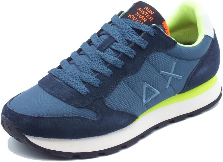 Sun68 Lage Sneakers Z36102 TOM FLUO-502 07 NAVY BLUE