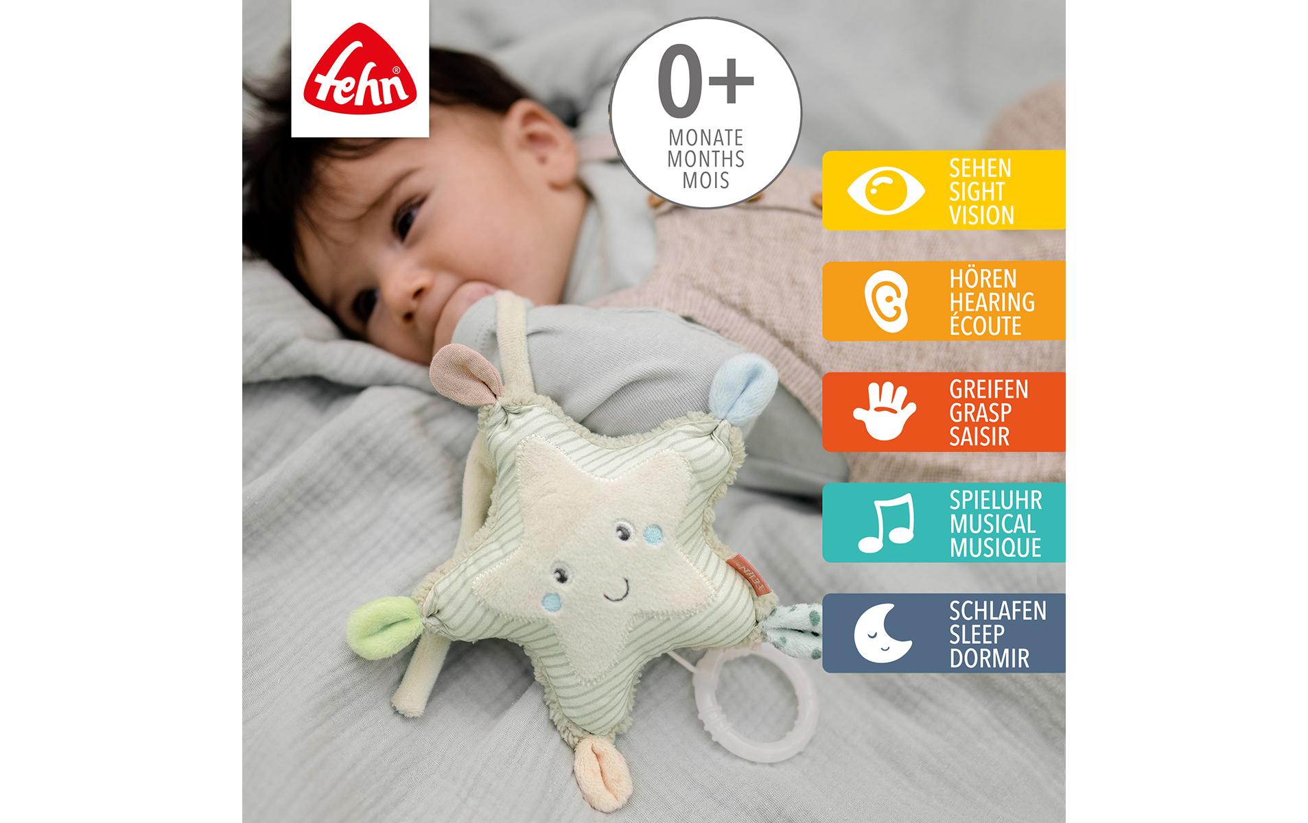 Spieluhr Mini SeesternKuscheltier & Einschlafhilfe