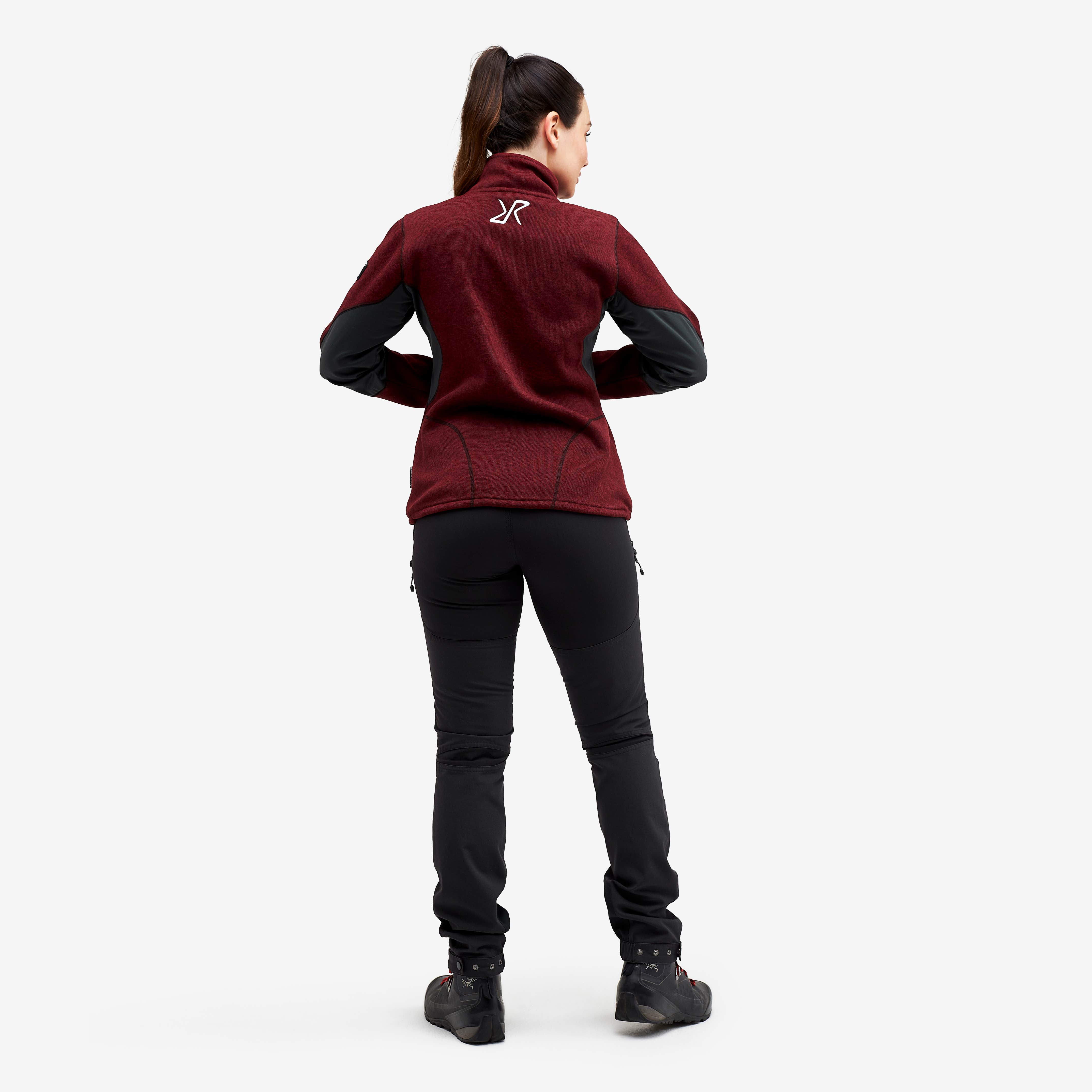 Fusion Fleece Dame Bison Red