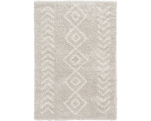 Etnisch tapijt, crème/beige, 80x150 cm
