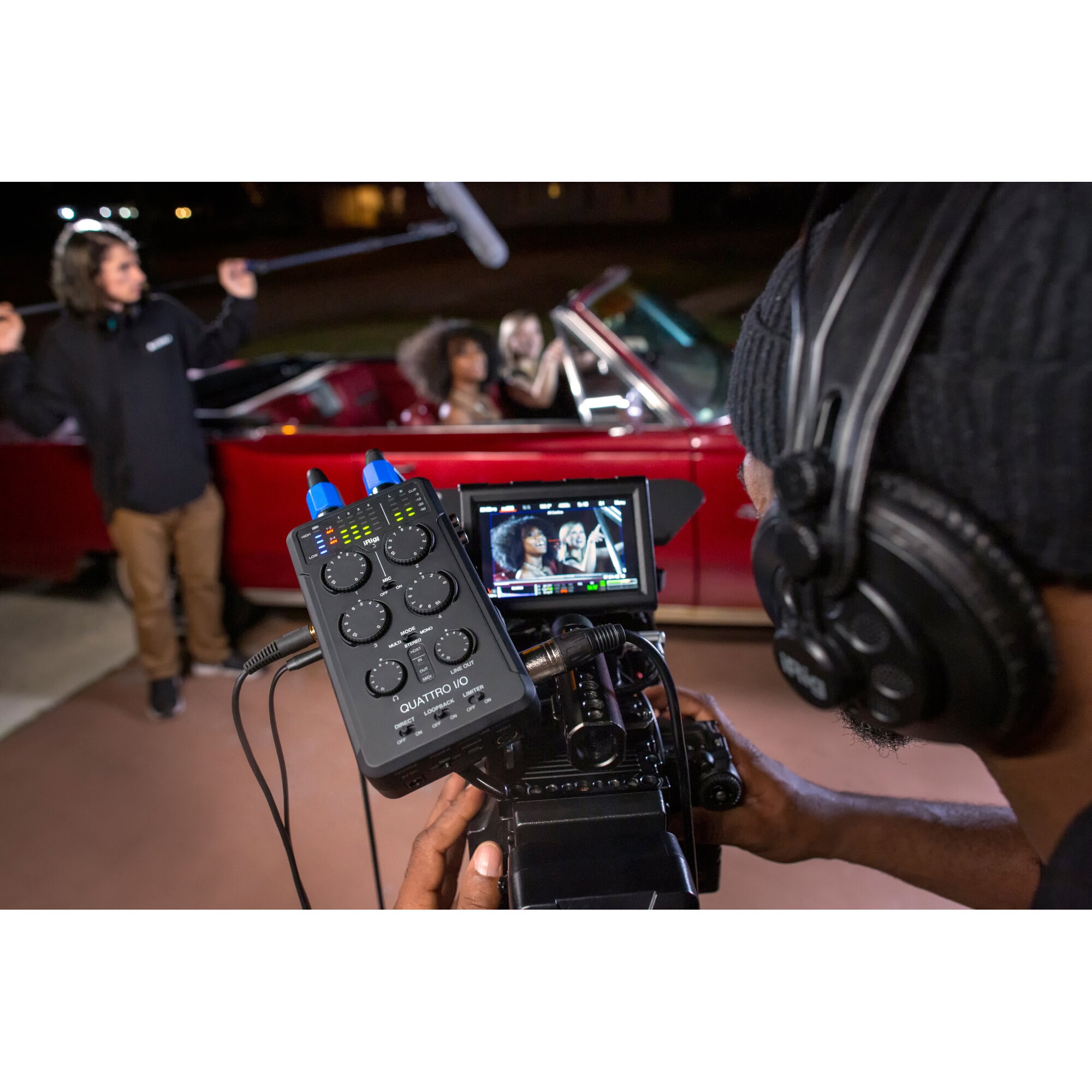 IK Multimedia iRig Pro Quattro I/O Deluxe audio en MIDI interface