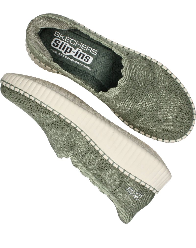 Skechers Wilshire Blvd Slip-Ins Instappers Groen Dames