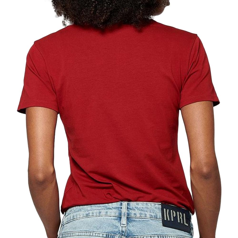 Kaporal T-shirt Rouge Femme Kaporal FRANE