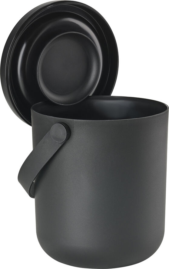 Zone Affaldsspand Bio Circular 3 liter Black Black