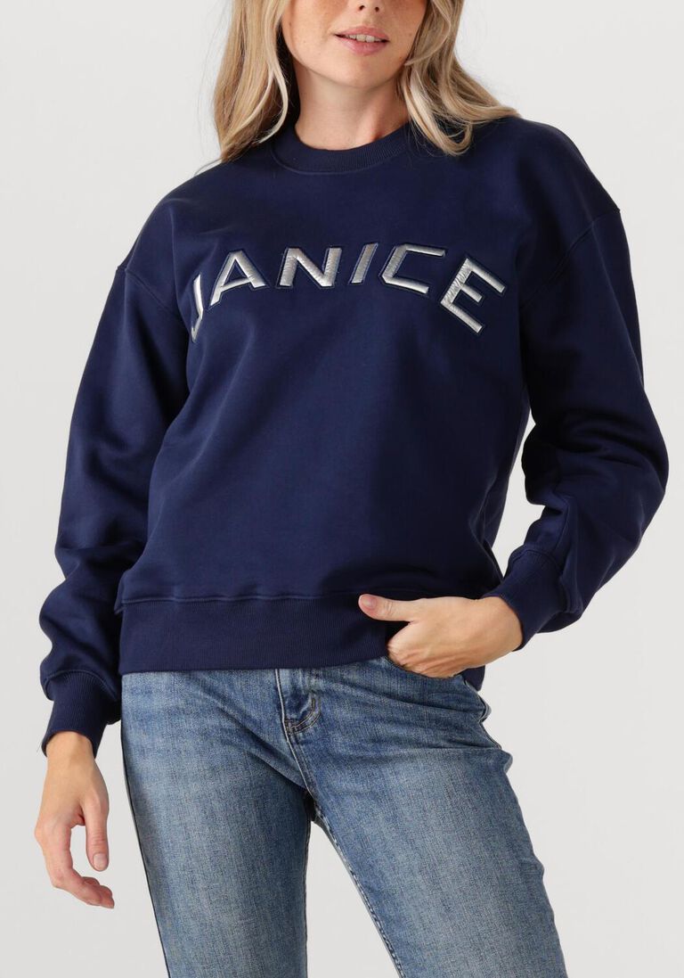 donkerblauwe janice sweater andy