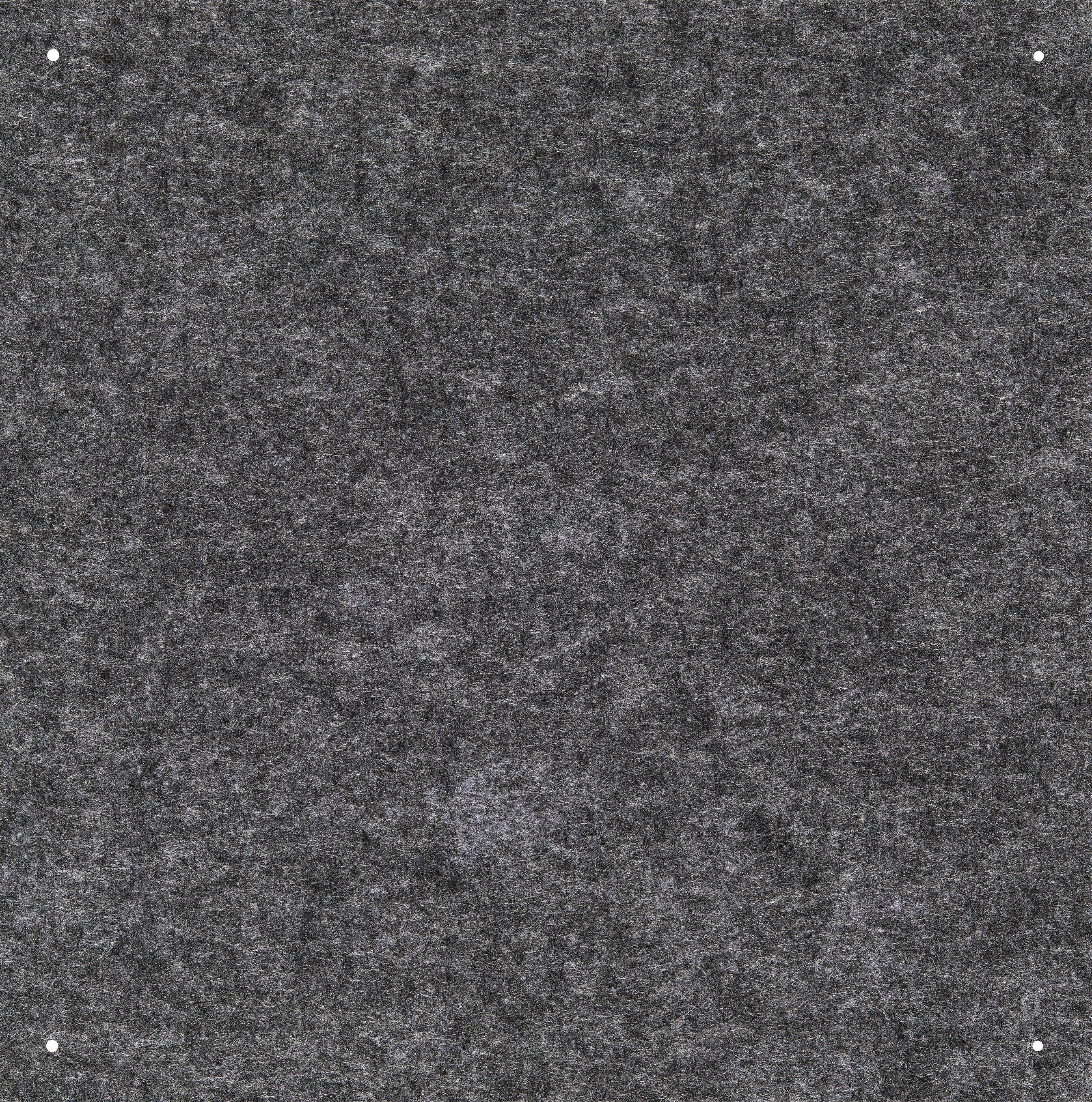 ELLY Pinnwand - Grau / B: 40.0 cm x H: 40.0 cm