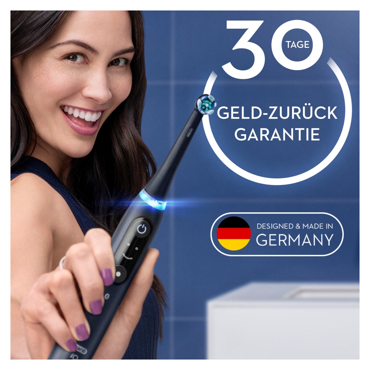 Oral-B iO Series 8N Black Onyx elektrische Zahnbürste