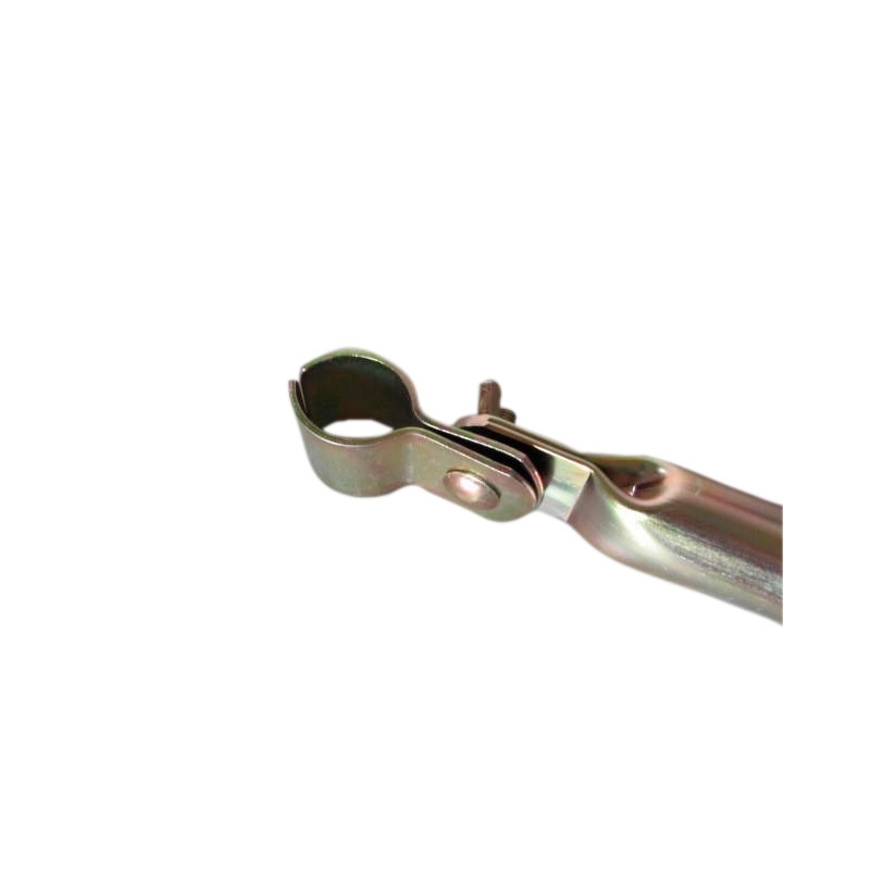 Brand Zusatzgestänge für Vorzelte und Zelte Orkanstütze mit Schelle und Fuß Stahl 32 mm 180 - 260 cm