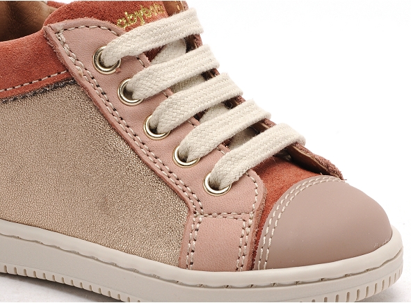 Babybotte boots bottine bebe frida zip rose
