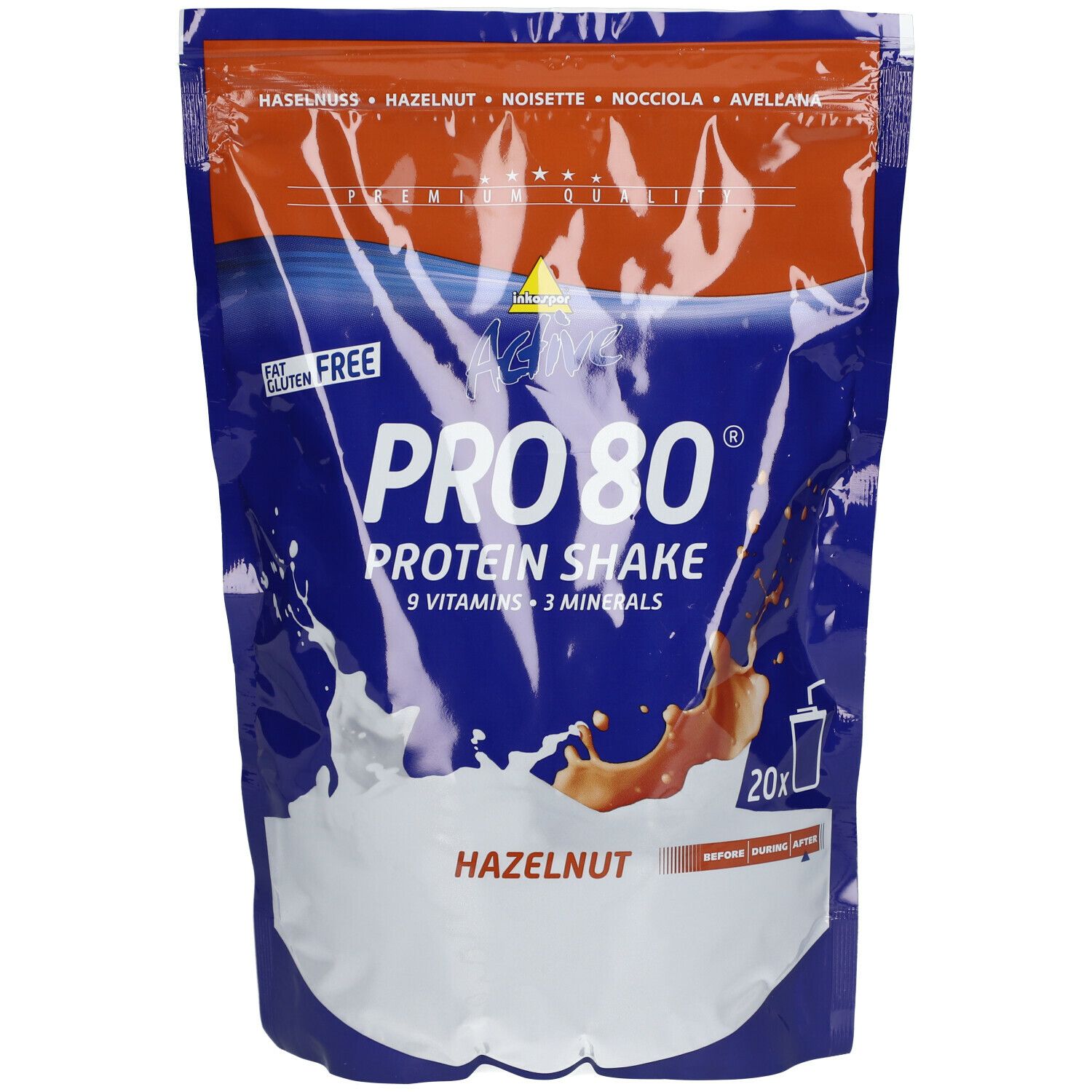 Inkospor Active Pro 80 Haselnuss